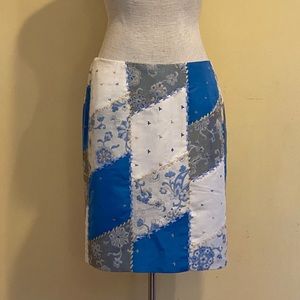 OSCAR BY OSCAR DE LA RENTA *NWT* Patchwork Skirt